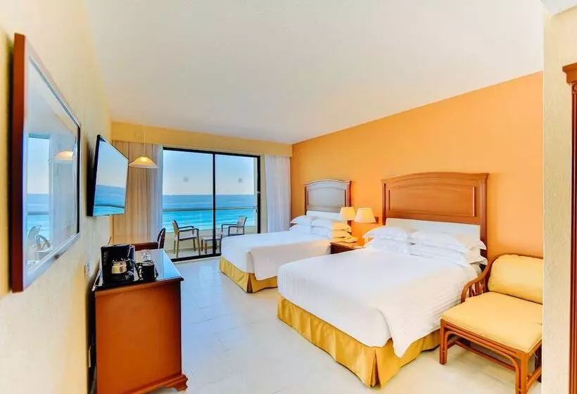 اتاق استاندارد با چشم‌انداز دریا, Occidental Tucancún - All Inclusive