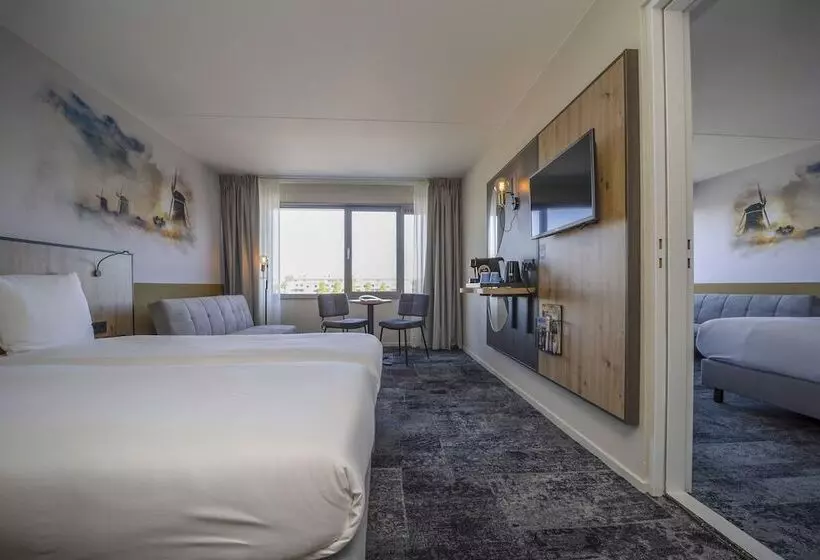 ファミリールーム, Fletcher Hotel Restaurant Leidschendam – Den Haag