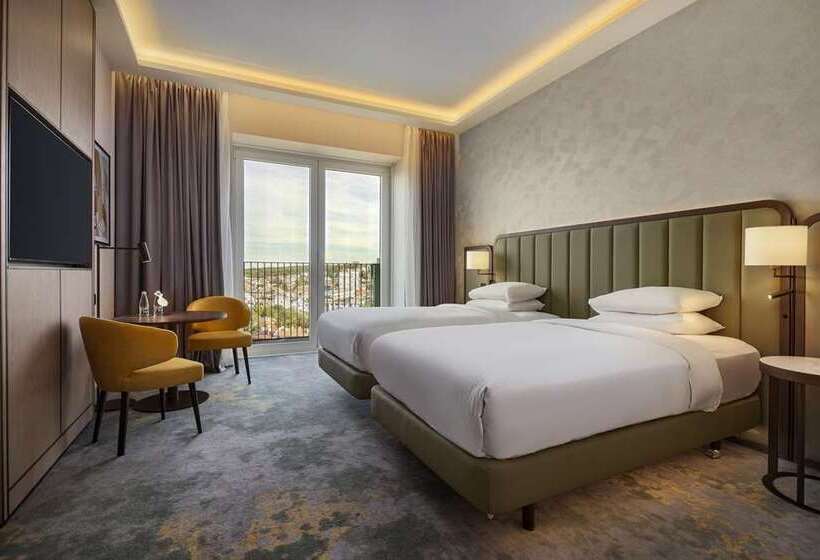 스탠다드 전망 룸, Hilton Amsterdam Airport Schiphol