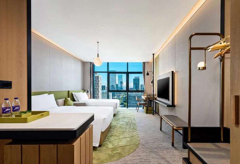 Номер Deluxe, Hilton Amsterdam Airport Schiphol
