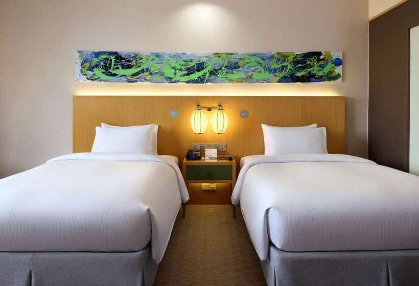 디럭스 룸, Hilton Amsterdam Airport Schiphol