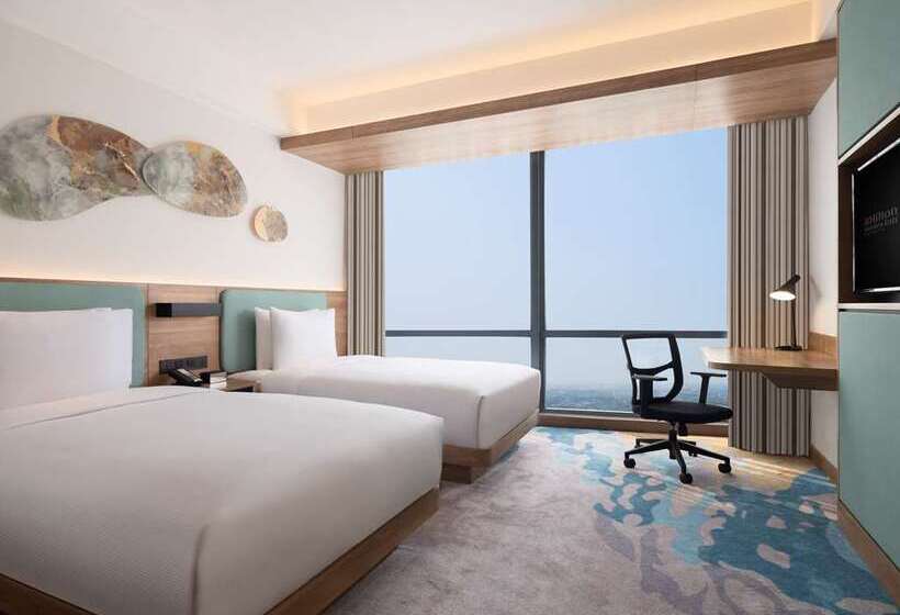 디럭스 룸, Hilton Amsterdam Airport Schiphol