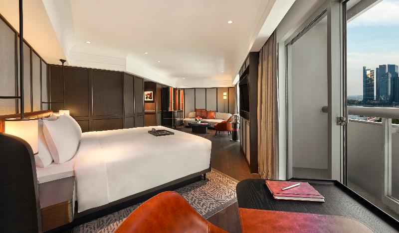 جناح سرير كينج, Fairmont Singapore