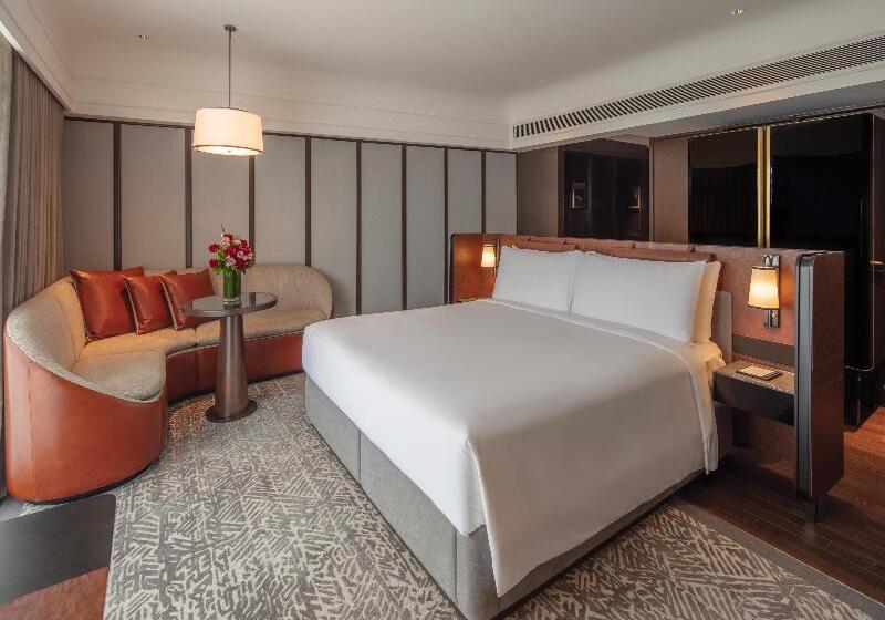 غرفة ديلوكس, Fairmont Singapore