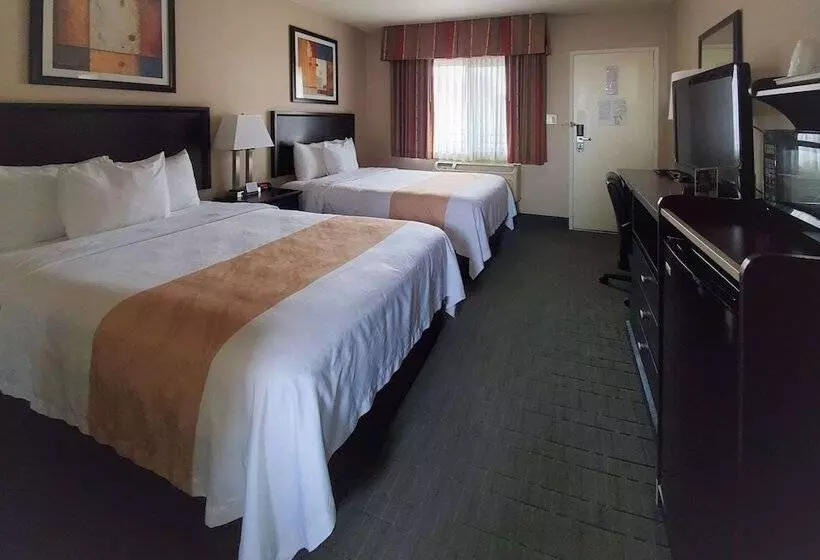 اتاق استاندارد با تخت دو نفره بزرگ, Quality Inn & Suites Anaheim At The Park