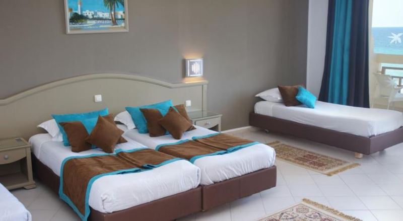 اتاق استاندارد چهار تخته با چشمانداز دریا, Riadh Palms Resort & Spa