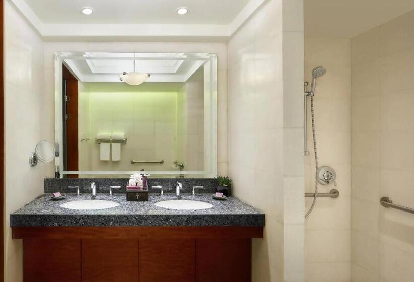 带观景和大床的豪华房间, The Nile Ritz Carlton