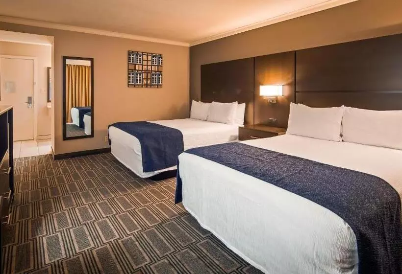 اتاق استاندارد با چشم‌انداز باغ, Best Western Andersens Inn