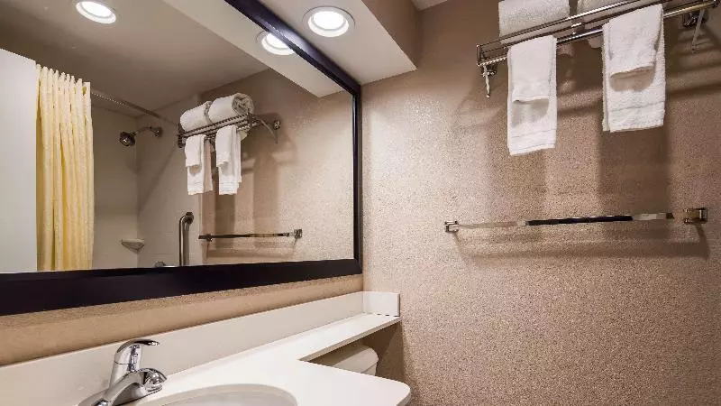 キングサイズベッドのスタンダードルーム, Best Western Gateway Adirondack Inn