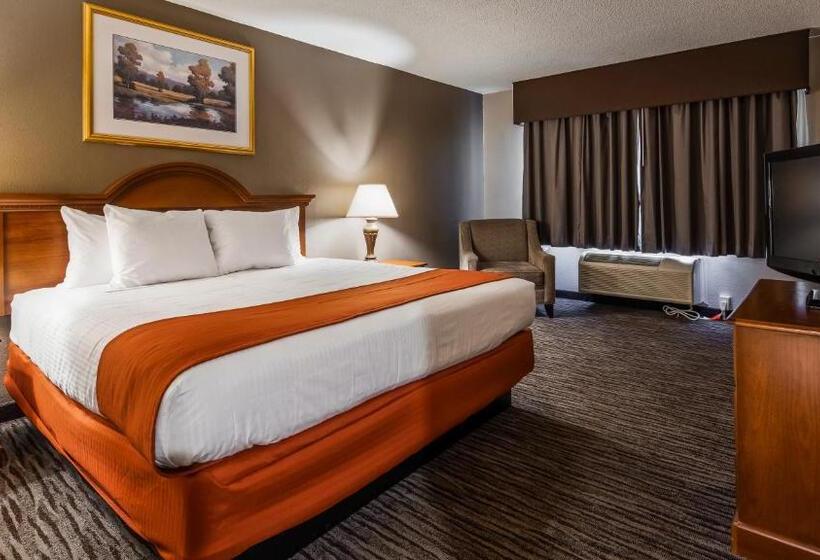 带大床的行政房间, Best Western Gateway Adirondack Inn