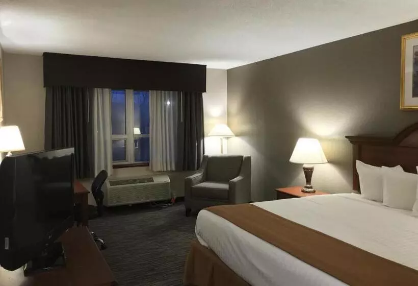 キングサイズベッドのエクゼクティブルーム, Best Western Gateway Adirondack Inn