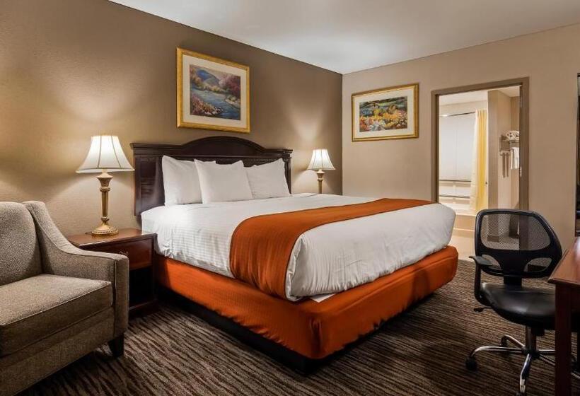 带大床的套房, Best Western Gateway Adirondack Inn
