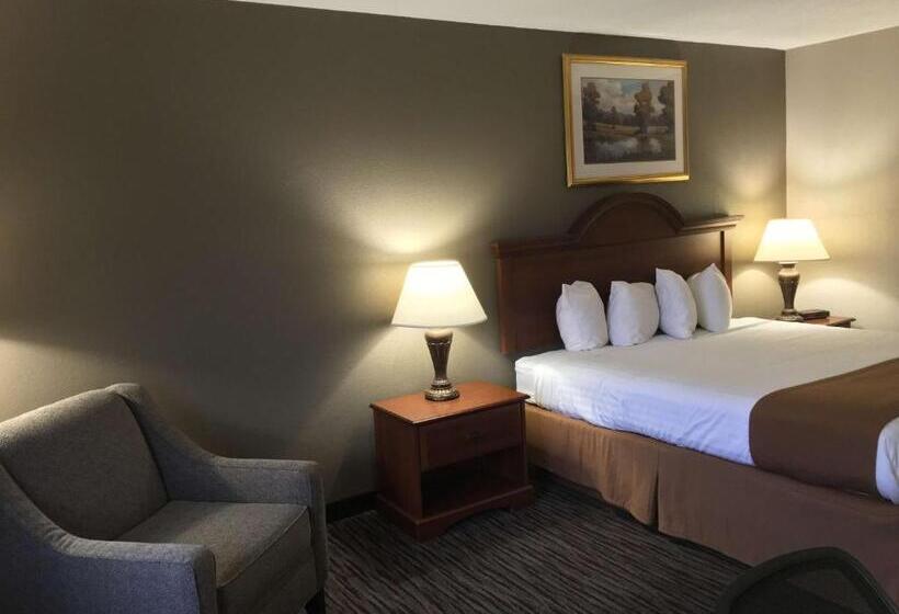 适合残疾人士使用的带超级大床的标准间, Best Western Gateway Adirondack Inn