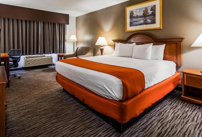 适合残疾人士使用的带超级大床的标准间, Best Western Gateway Adirondack Inn