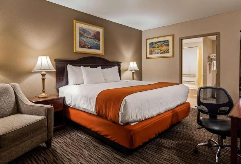 غرفة قياسية سرير كينج لذوى الإحتياجات الخاصة, Best Western Gateway Adirondack Inn