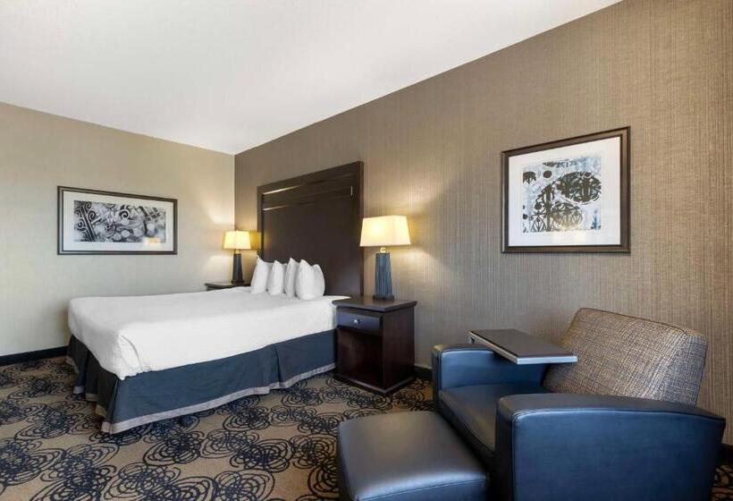 חדר סטנדרט עם מיטת קינג, Best Western Plus Midwest Inn