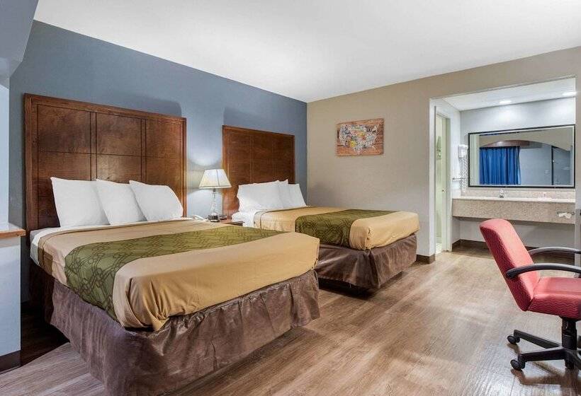 ２ダブルベッドのスタンダードルーム, Econo Lodge