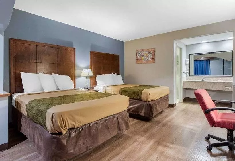 ２ダブルベッドのスタンダードルーム, Econo Lodge