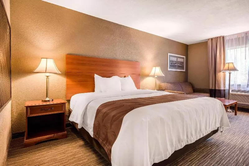 キングサイズベッドのスイートルーム, Quality Inn & Suites New Castle