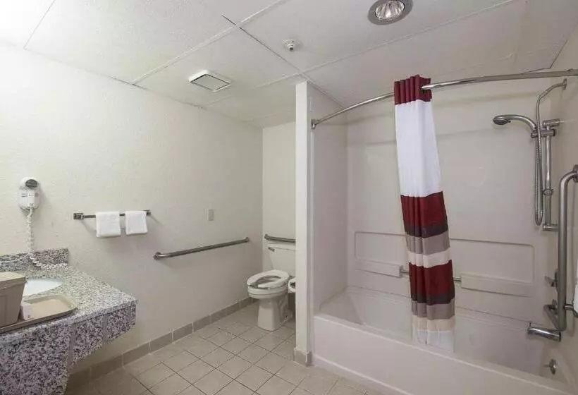 キングサイズベッドのスイートルーム, Red Roof Inn Hartford  Vernon