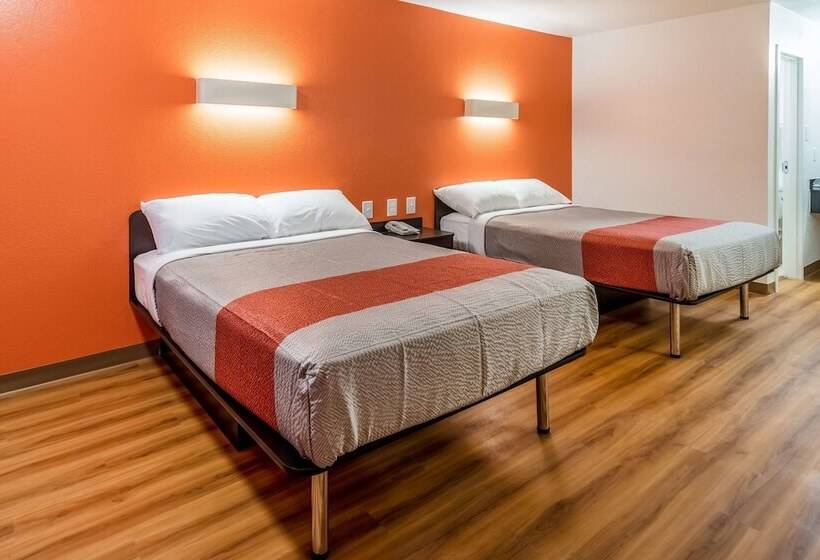 Habitació Estàndard 2 Llits Matrimoni, Motel 6 Arlington, Tx  Uta