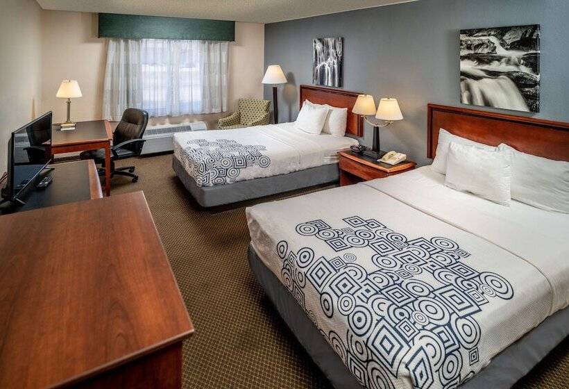 스탠다드 룸 더블 침대 2개, Best Western Huntington Mall Inn