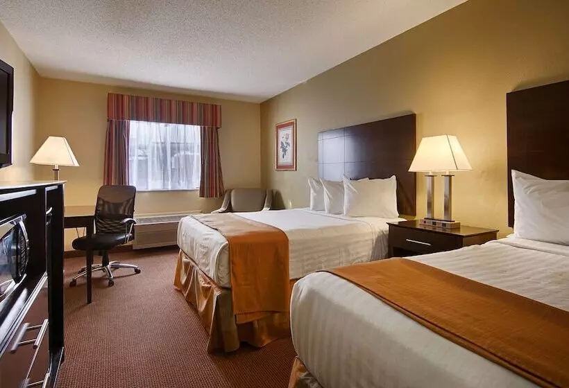 اتاق استاندارد با 2 تخت دوبل, Best Western Muncie