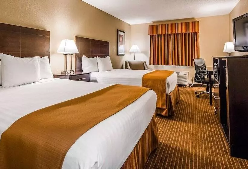 اتاق استاندارد با 2 تخت دوبل, Best Western Muncie