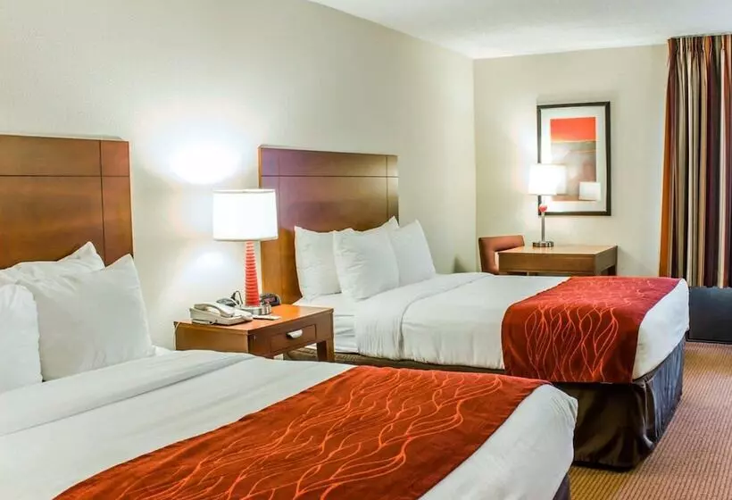 ２ダブルベッドのスタンダードルーム, Comfort Inn Fayetteville West Near Fort Liberty
