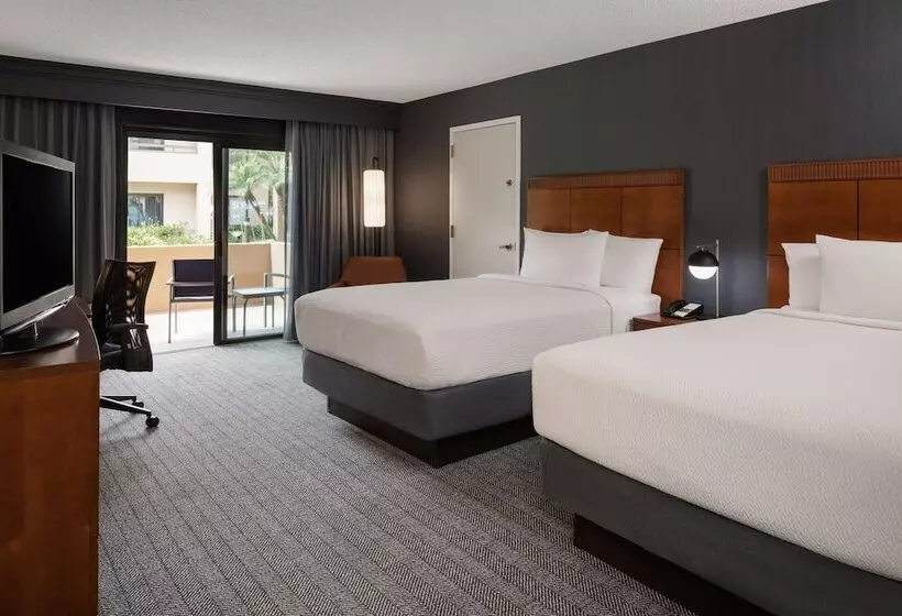اتاق استاندارد با 2 تخت دوبل, Courtyard Anaheim Buena Park