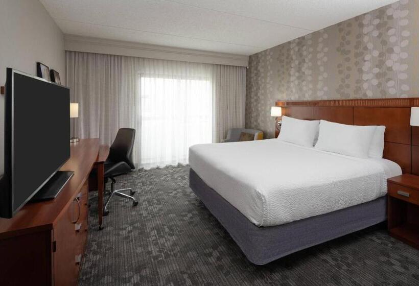 Standaardkamer met Kingsize Bed, Courtyard Chicago Wood Dale/itasca