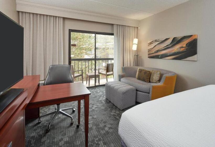 اتاق استاندارد با تخت بزرگ, Courtyard Chicago Wood Dale/itasca