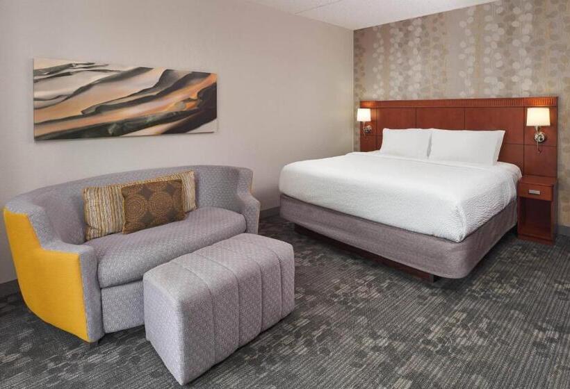 اتاق استاندارد با تخت بزرگ, Courtyard Chicago Wood Dale/itasca