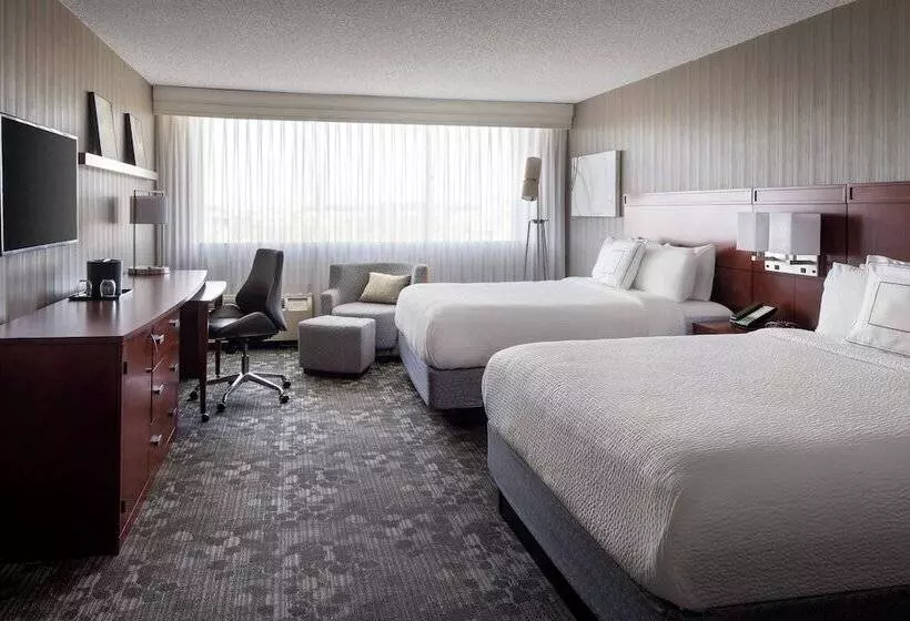 اتاق استاندارد با 2 تخت دوبل, Courtyard By Marriott Richmond Berkeley