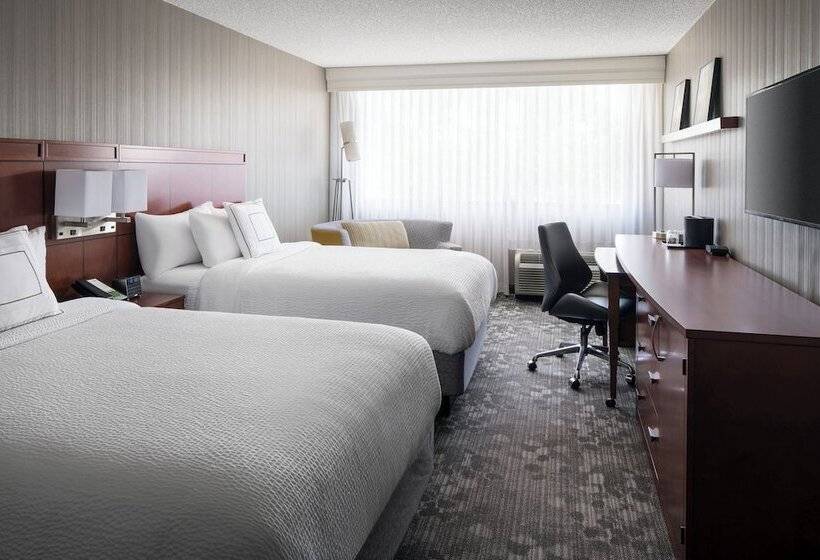 ２ダブルベッドのスタンダードルーム, Courtyard By Marriott Richmond Berkeley