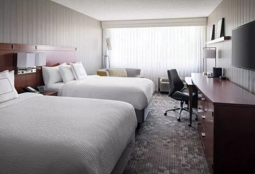 اتاق استاندارد با 2 تخت دوبل, Courtyard By Marriott Richmond Berkeley