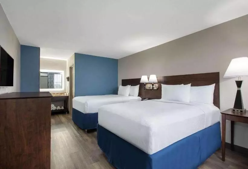 اتاق استاندارد با 2 تخت دوبل, Days Inn By Wyndham Orlando Convention Center International Drive