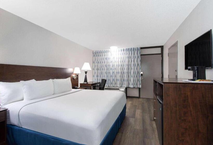 带大床的标准间, Days Inn By Wyndham Orlando Conv. Center/international Dr