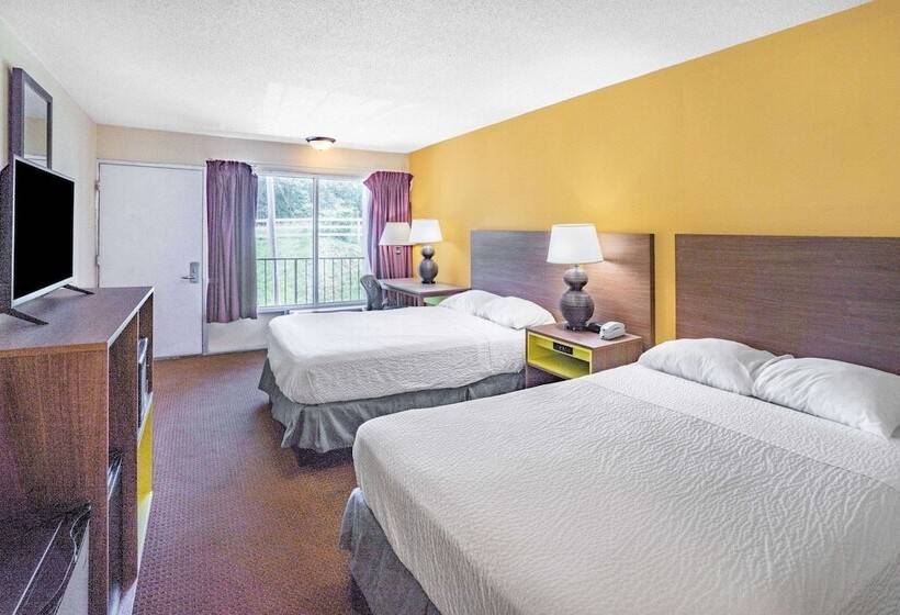 اتاق استاندارد با 2 تخت دوبل, Days Inn By Wyndham Owensboro