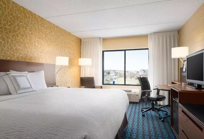 キングサイズベッドのスタンダードルーム, Fairfield Inn By Marriott Philadelphia West Chester/exton