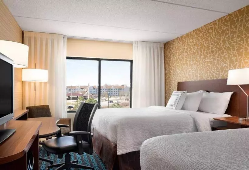 ２ダブルベッドのスタンダードルーム, Fairfield Inn By Marriott Philadelphia West Chester/exton