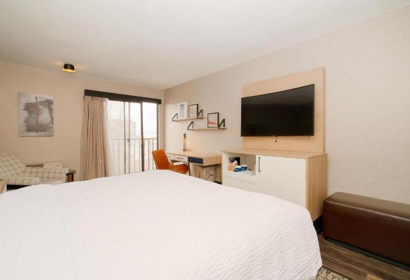 带大床的标准间, Four Points Marriott Salt Lake City Airport