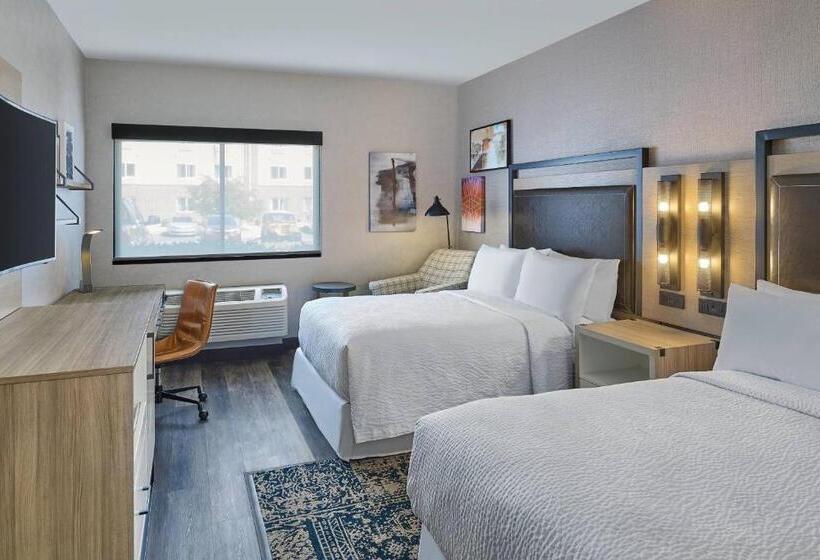Номер Стандарт 2 Двуспальные Кровати, Four Points Marriott Salt Lake City Airport