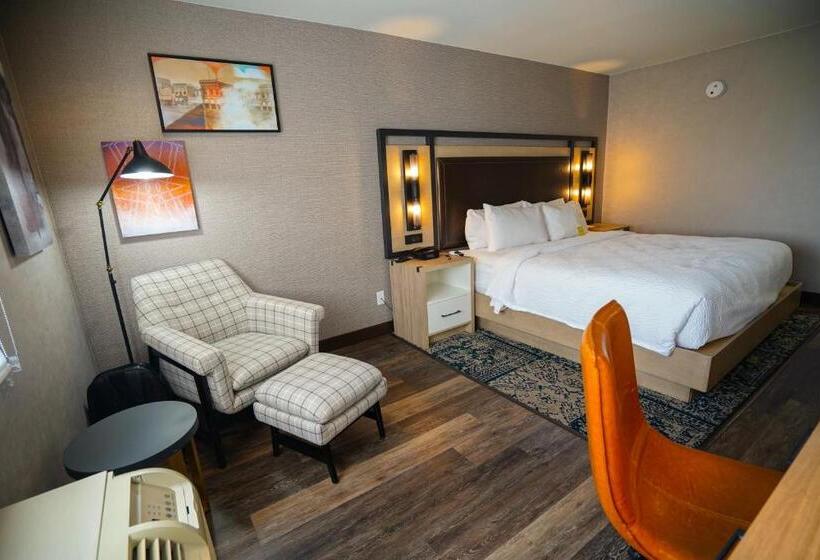 带大床的标准间, Four Points Marriott Salt Lake City Airport