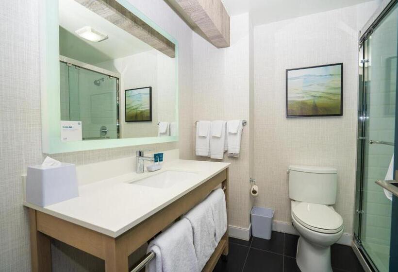 带大床的标准间, Four Points Marriott Salt Lake City Airport