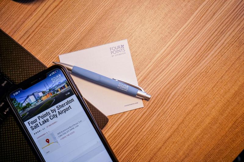 Стандартный Номер Кровать Кинг, Four Points Marriott Salt Lake City Airport