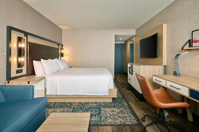 带大床的标准间, Four Points Marriott Salt Lake City Airport