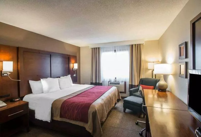キングサイズベッドのスタンダードルーム, Quality Inn & Suites Boonville   Columbia