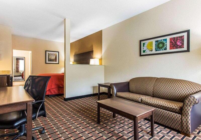 جناح سرير كينج, Quality Suites Hickory South