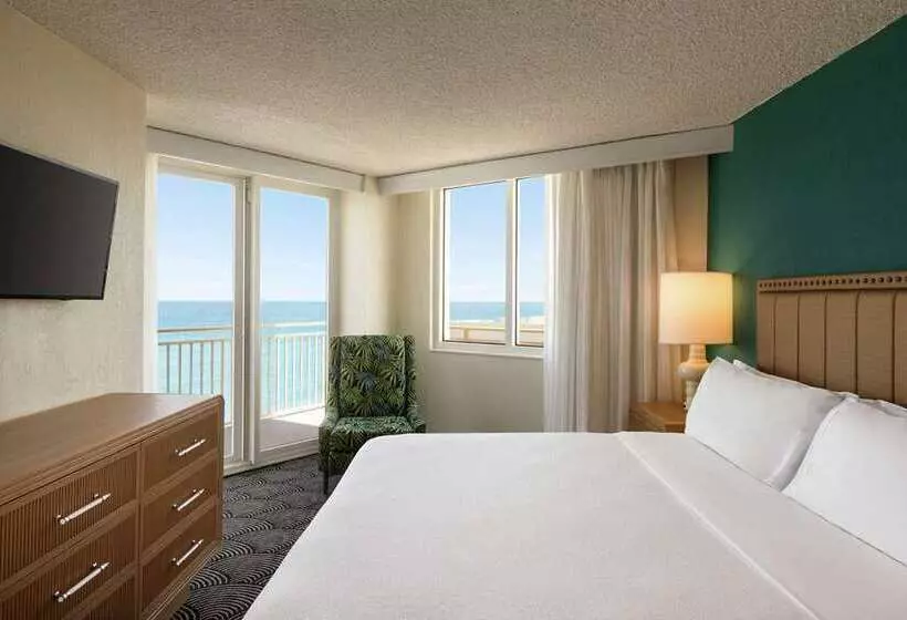 キングサイズベッドのスイートルーム, Embassy Suites By Hilton Deerfield Beach Resort & Spa
